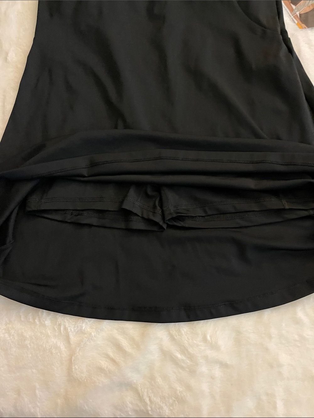 Avia  Women’s Black One-Shoulder Activewear Dress SZ M  8-10 - Picture 2 of 7